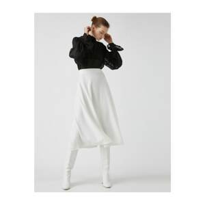 Koton Women's High Waist Midi Skirt
