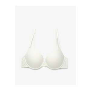 Koton Women's Ecru Push-up Bra