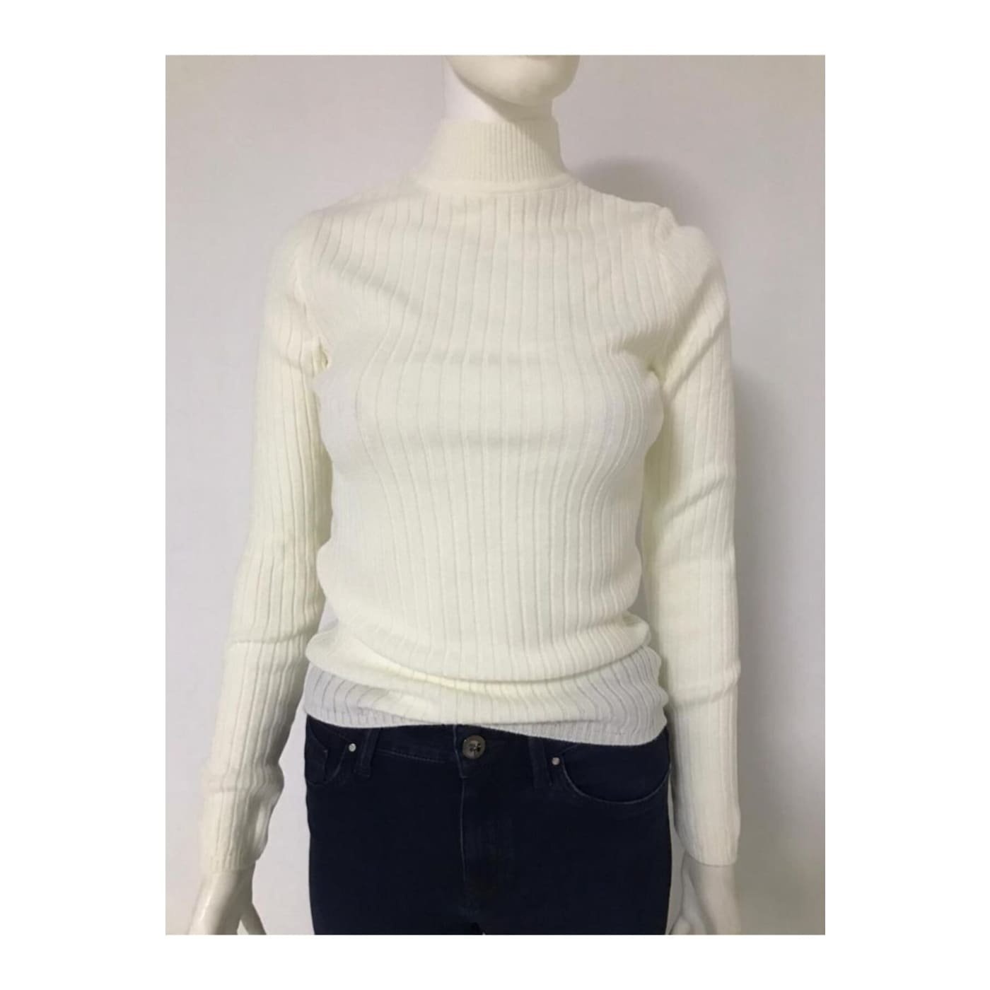 Koton Sweater - White - Slim fit