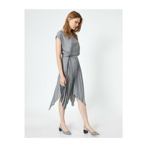 Koton Dress - Gray - Asymmetric