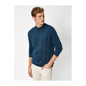 Koton Cotton Half Turtleneck Slim Knitwear Sweater
