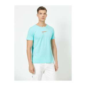 Koton Men's Crew Neck Short Sleeve 100% Cotton T-Shirt