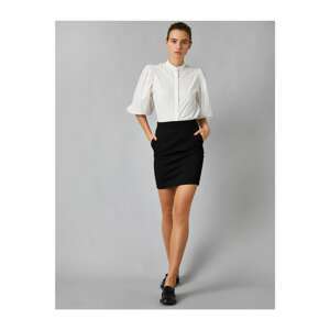 Koton Women Black Skirt