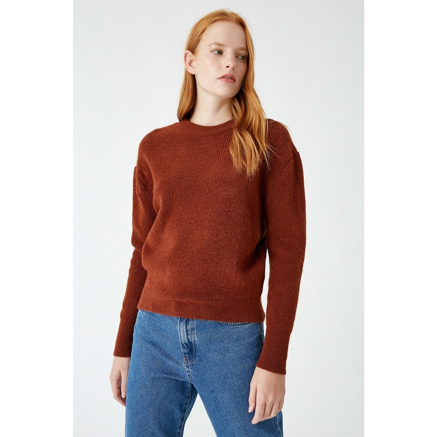 Koton Woman Brown Sweater