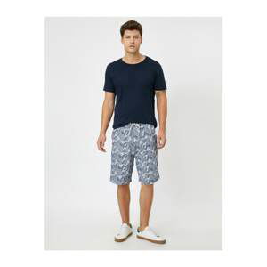 Koton Leaf Patterned Shorts