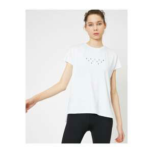 Koton Women's White T-Shirt