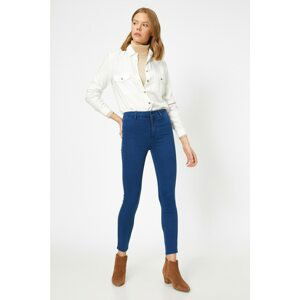 Koton Women's Mid Indigo Jeans