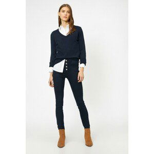 Koton Women Blue Trousers