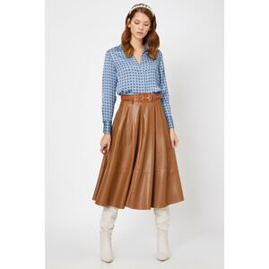 Koton Woman Camel Skirt