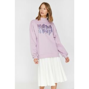Koton Women Purple Sweatshirt