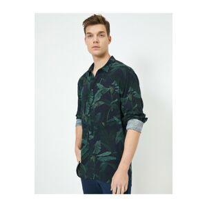 Koton Shirt - Green - Fitted