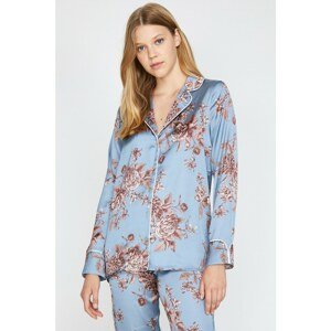 Koton Women's Blue Pajama Top