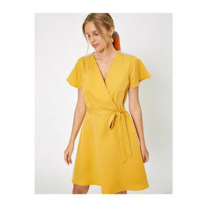 Koton Women Yellow Waist Baggy Dress
