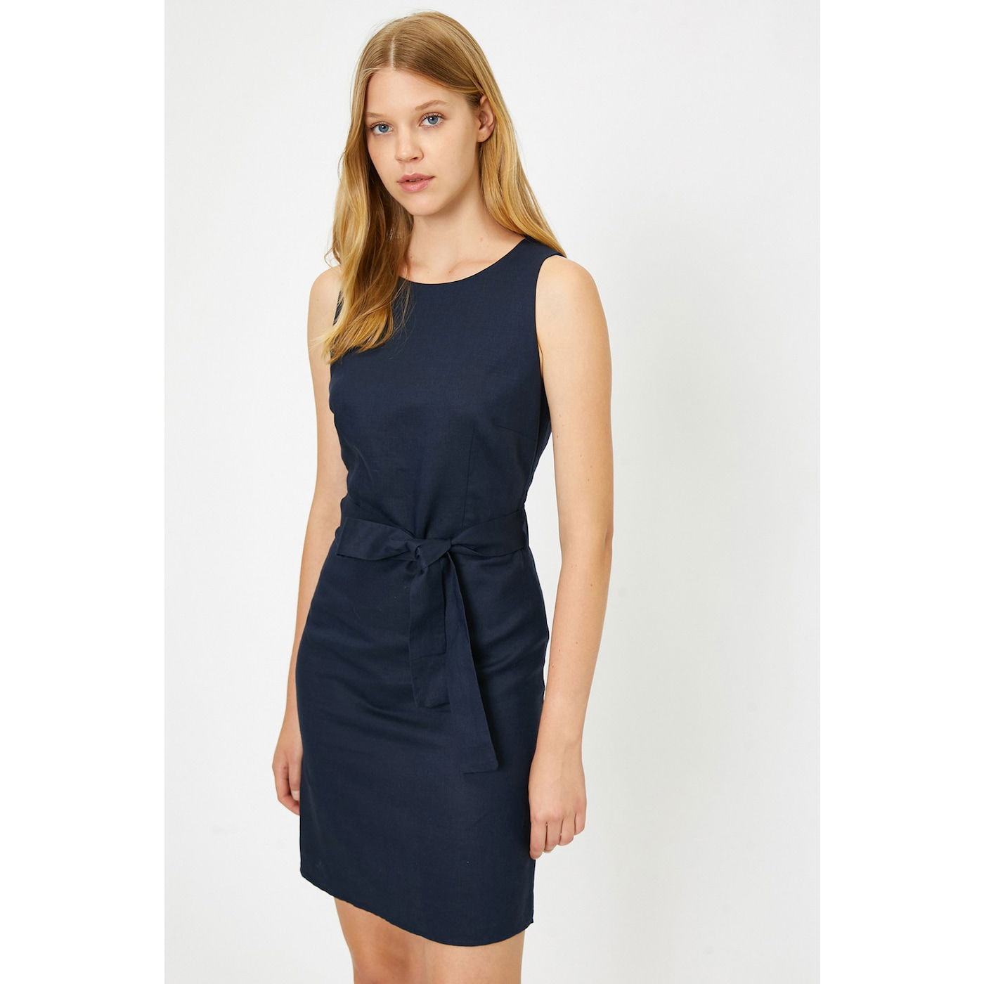 Koton Women Navy Blue Dress