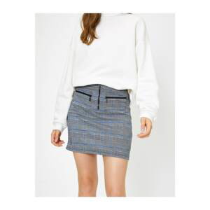 Koton Checked Skirt
