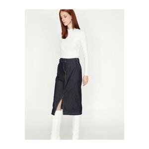 Koton Belt Detail Skirt
