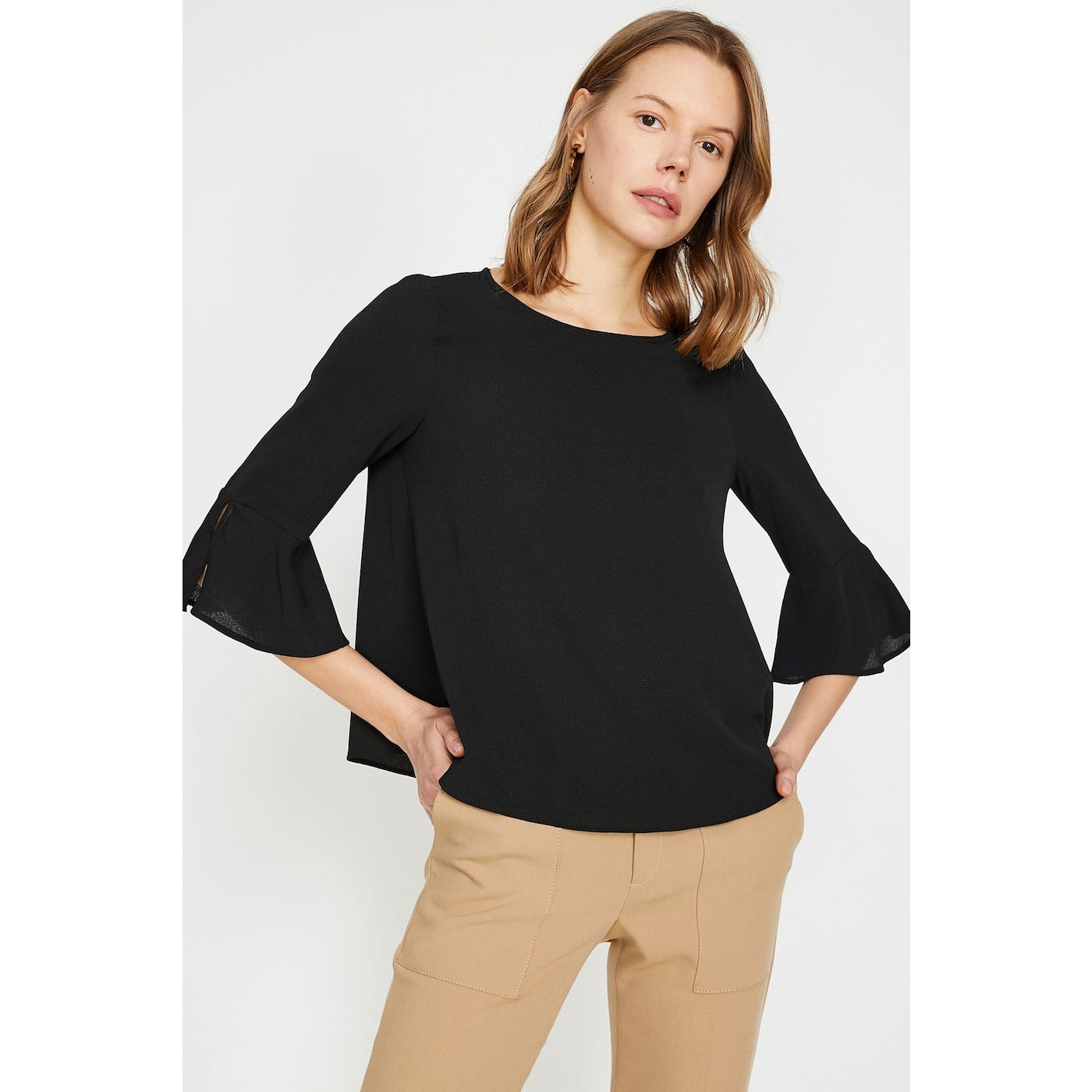 Koton Women Black Blouse