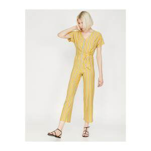 Koton Jumpsuit - Yellow - Fitted