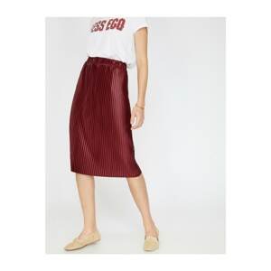 Koton Burgundy Skirt