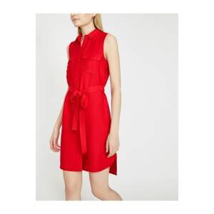 Koton Dress - Red - Shirt dress