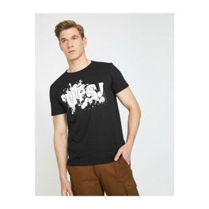 Koton Man Black T-Shirt