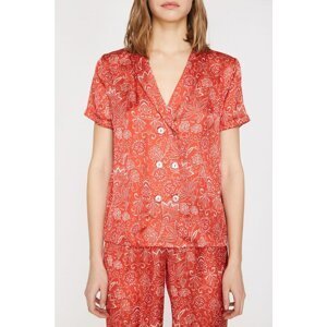 Koton Women's Red Pajamas Top