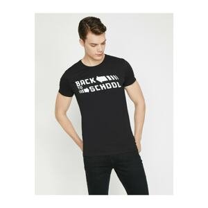 Koton Men's Black T-Shirt