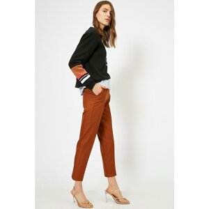 Koton Women's Brown Pants