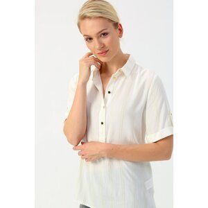 Koton Women's Ecru Blouse