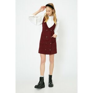 Koton Women Burgundy Dress