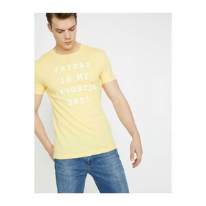 Koton T-Shirt - Yellow