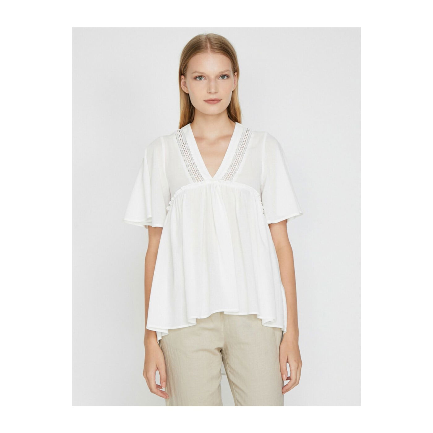 Koton Blouse - White - Regular