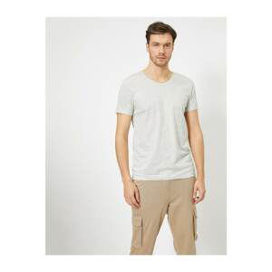 Koton Men's Gray T-Shirt