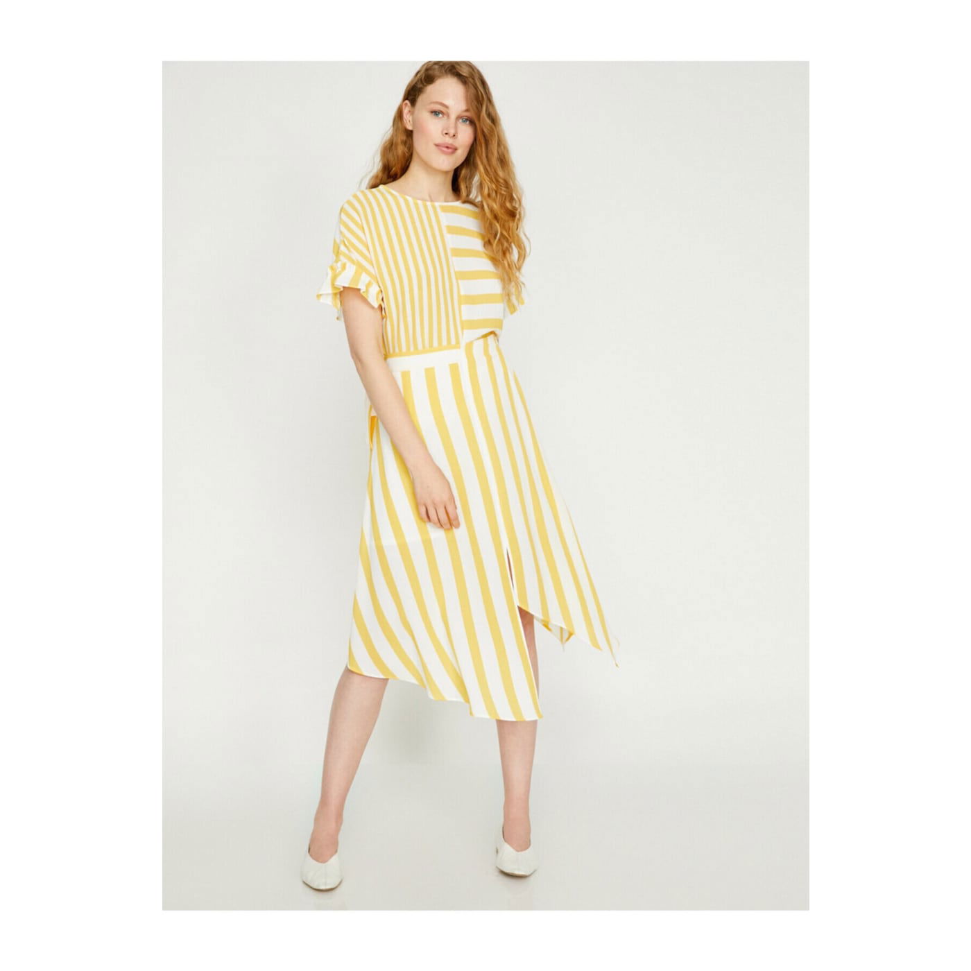 Koton Women Yellow Skirt