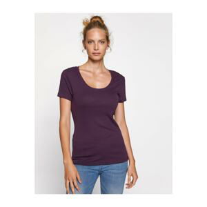 Koton Women's Purple T-Shirt