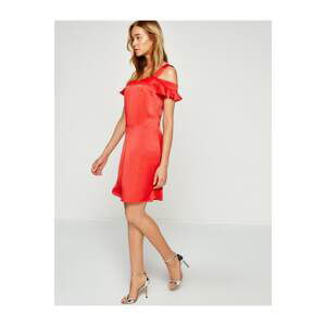 Women Red Arzu Sabancı for Koton Dress