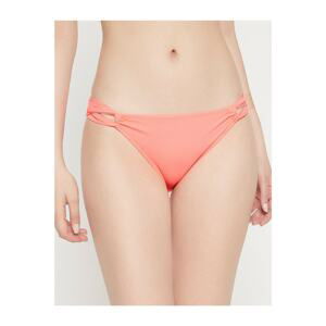 Koton Women's Coral Bikini Bottoms