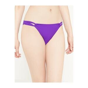 Koton Women's Purple Bikini Bottom