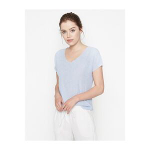 Koton Women Light Blue T-Shirt