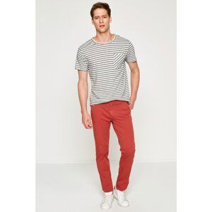 Koton Men's Red Trousers