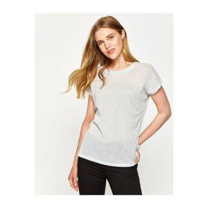 Koton Women Silver T-shirt