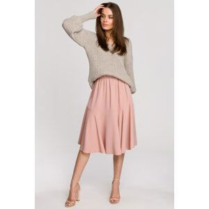 Stylove Woman's Skirt S261 Powder