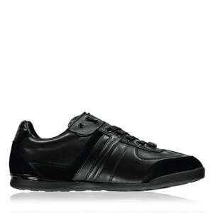 Boss Aki Leather Panelled Trainers