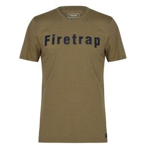 Firetrap Large Logo T Shirt Mens