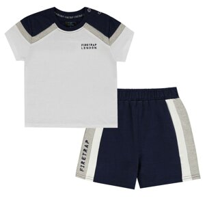 Firetrap Camo T-Shirt and Shorts Set Baby Boys