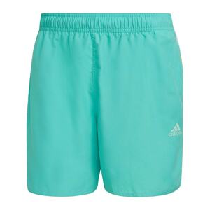 Adidas Short-Length Colorblock 3-Stripes Swim Shorts Mens