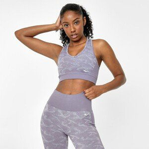 Everlast Seamless Camo V Neck Sports Bra