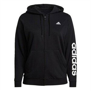 Adidas Essentials Logo Full-Zip Hoodie (Plus Size) Womens