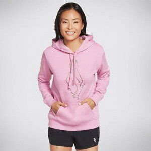 Skechers Gunmetal Diamond Crown Hoodie Ladies