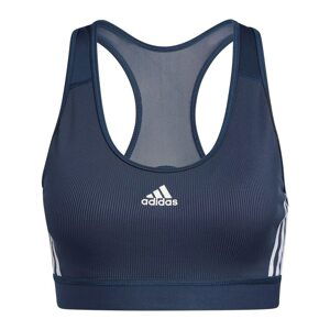 Adidas Believe This 3-Stripes Medium Support Rib Bra fema